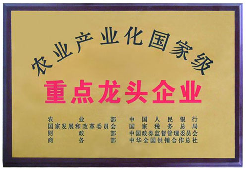 国家级农业产业化重点龙头企业