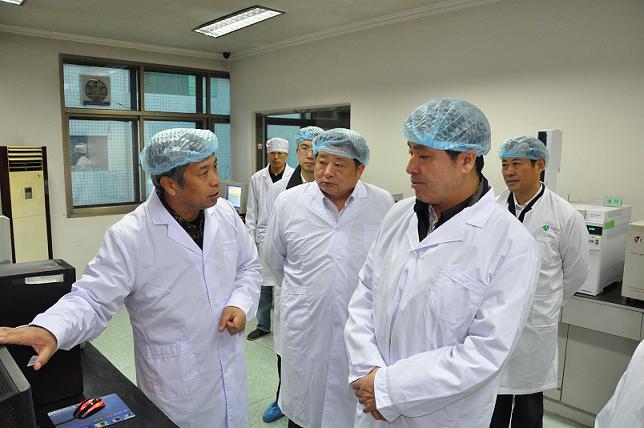 河北省政府副省长张杰辉来药都集团视察指导工作
